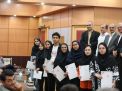 گزارش تصویری مراسم تجلیل از دانشجویان نمونه